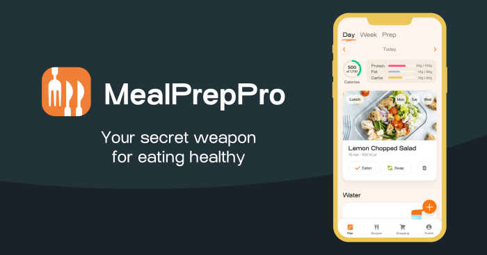 Meal prep app