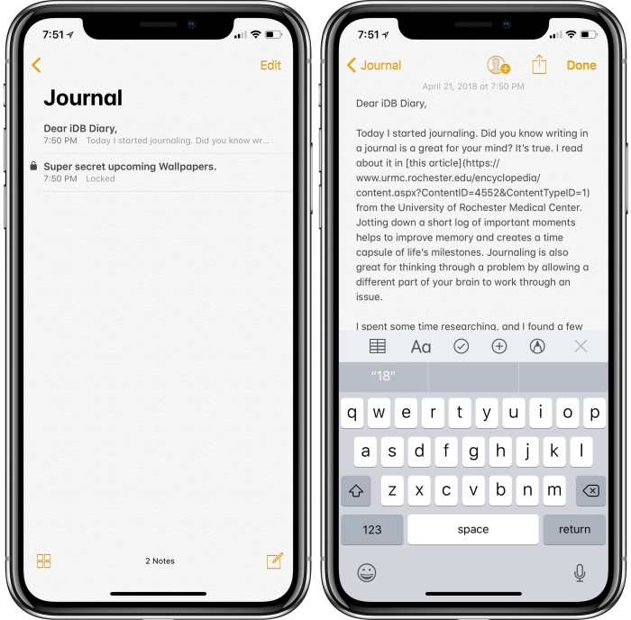 Best free journal app for iphone