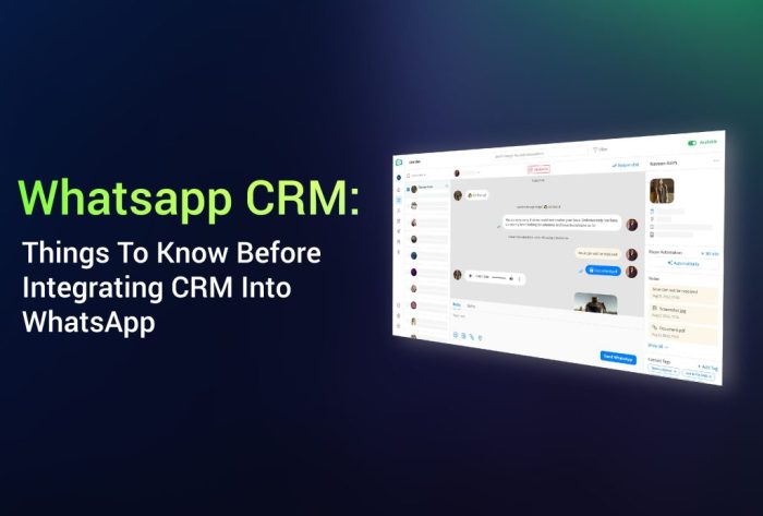 Whatsapp crm