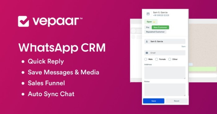 Free whatsapp crm