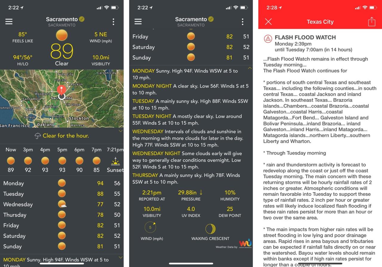 Best weather app for iphone