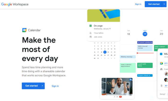 Digital planner app